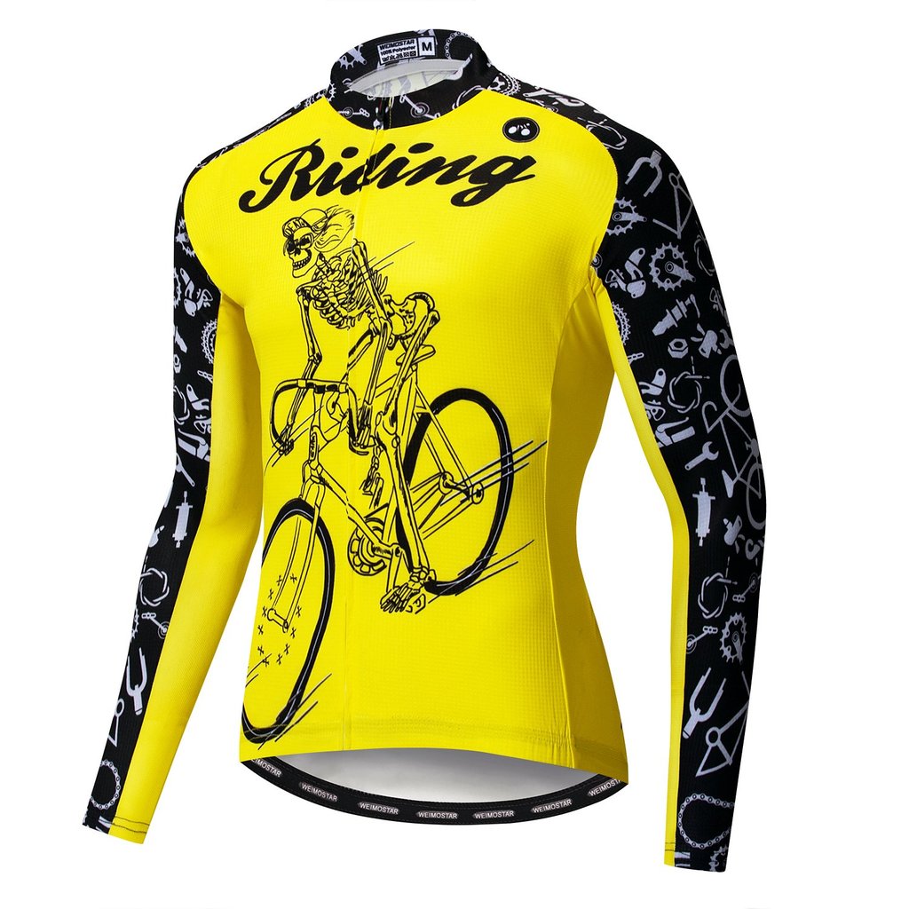 Riding Bicycle Jersey Long Sleeve Cycling Jersey Riding Bicycle Jersey Long Sleeve Cycling Jersey